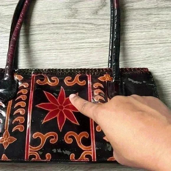 ALDO  SHOULDER WOMEN BROWN LEATHER BAG - Picture 9 of 9